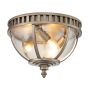 Kichler Halleron KL-HALLERON-F-BU Plafondlamp 3x40W/E14 IP44