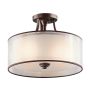Kichler LACEY KL-LACEY-SF-MB Plafondlamp 3x60W/E27