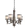 Kichler LACEY KL-LACEY5-MB Kroonluchter 5x60W/E14