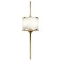 Kichler MONA KL-MONA-L-PB Wandlamp 2x3,5W/G9 320LM IP44