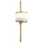 Kichler MONA KL-MONA-S-NBR Wandlamp 2x3,5W/G9 320LM IP44