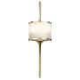 Kichler MONA KL-MONA-S-PB Wandlamp 2x3,5W/G9 320LM IP44