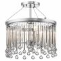 Kichler Piper KL-PIPER-SF-PC Plafondlamp 3x60W/E14