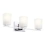 Kichler Roehm KL-ROEHM3-PC Wandlamp 3x3.5W/G9 IP44