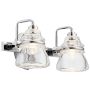 Kichler Talland KL-TALLAND2-PC-BATH Wandlamp 2x3.5W/G9 IP44