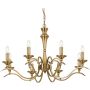 Endon KORA KORA-8AB Kroonluchter 8x40W/E14 IP20