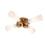 Kichler Kristy KRISTY-4P-DG-OPAL Hanglamp 4x40W/E27 IP20