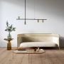 Light Prestige Arizona LP-074/4PL BK/GD Hanglamp 4x50W/GU10 IP20