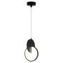 Light Prestige Circlo LP-1311/1P BK Hanglamp 1x8W/LED 3000K|4000K|6000K 843lm IP20