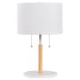 Light Prestige Fogo LP-0304/2T WH Tafellamp 2x15W/E27 IP20