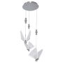 Light Prestige Mariposa LP-1715/3P CH Hanglamp 3x24W/LED 3000K|4000K|6000K IP20