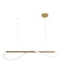 Light Prestige Meleca LP-2345/1P S GD CCT Hanglamp 1x24W/LED 3300lm IP20