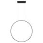 Light Prestige Mirror LP-999/1P L BK CCT Hanglamp 1x47W/LED 3000K|4000K|6000K 5300lm IP44