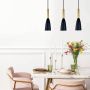 Light Prestige Solin LP-181/3L BK/GD Hanglamp 3x60W/E27 IP20