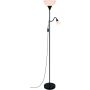 Nordlux LAURIA 2512554003 Staande lamp 1x40w/e27+1x15w/e14 ip20