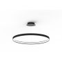 Zuma Line CIRCLE LA0721/1 - BK Hanglamp 1x70W/LED 3000K 7820LM