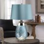 Elstead Lighting LENA SMALL LENA-TL-S-BLUE Tafellamp 1X7W/GU10+1x60W/E27