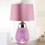 Elstead Lighting LENA SMALL LENA-TL-S-PLUM Tafellamp 1X7W/GU10+1x60W/E27