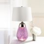 Elstead Lighting LENA SMALL LENA-TL-S-PLUM-OWSS Tafellamp 1X7W/GU10+1x60W/E27