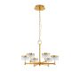Luces Exclusivas MINEROS LE44585 Kroonluchter 6x38W/led 3000k IP20 2399lm