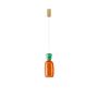 Luces Exclusivas PERENE LE44463 Hanglamp 1x9W/led 3000k IP20 915lm