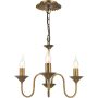 Dar Lighting Lydian LYD0363 Kroonluchter 3x40w/E14