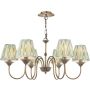 Dar Lighting Lydian LYD0663-IKA2624 Kroonluchter 6x40w/E14