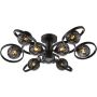 Dar Lighting Lynette LYN4822-21 Plafondlamp 9x40w/g9 ip20