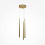 Maytoni CASCADE MOD132PL-L36BSK1 Hanglamp 3x19W/LED 4000K 1550LM IP20