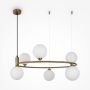 Maytoni RING MOD013PL-06BS1 Hanglamp 6x25W/G9 IP20