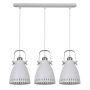 Italux FRANKLIN MD-HN8026S-3-WH+S.NICK Hanglamp 3x60W/E27