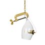 King Home VICE MD10961-1S.BRASS Hanglamp 1x40W/E27 IP20