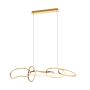 Zuma Line CHOLET MD7361-5A-EGT Hanglamp 1x56W/LED 3000K 6600lm IP20