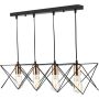 Dar Lighting Midi MID0422 Hanglamp 4x40w/e27