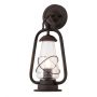 Elstead Lighting MINERS WALL MINERS-WALL Wandlamp 1x60W/E14 IP44