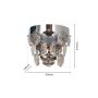 Milagro GRACE ML6934 Wandlamp 2x40W/E14 IP20