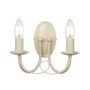 Elstead Lighting MINSTER MN2-IV-GOLD Wandlamp 2x60W/E14