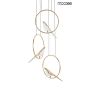King Home BIRD DISC MSE010100294 Hanglamp 1x24W/LED 1920LM IP20