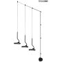 King Home FLAT MSE010100385 Wandlamp 30W/LED 3000K 2400lm