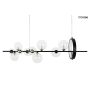 King Home MOOSEE ALURE LINE MSE010100286 Hanglamp 10x5W/G9 3000K IP20