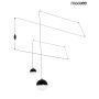 King Home MOOSEE BOWL DUO MSE010100152 Hanglamp 2x60W/E27 IP20