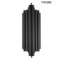 King Home MOOSEE HARMONIC BLACK MSE010400217 Wandlamp 2x40W/E14 IP20