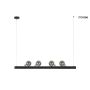 King Home MOOSEE LINEAL MSE010100270 Hanglamp 4x48W/G4 3000K 3840LM IP20