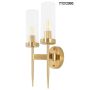 King Home MOOSEE TORCH TWIN MSE010400199 Wandlamp 2x40W/E14 IP20