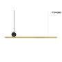 King Home MOOSEE WAND MSE010100133 Hanglamp 1x28W/LED 3000K 2240LM IP20