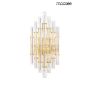 King Home PALAZZO MSE010100327 Wandlamp 2x40W/E14 IP20