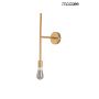 King Home RIVA MSE010100394 Wandlamp 1x40W/E27 IP20