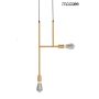 King Home RIVA MSE010100395 Hanglamp 2x40W/E27 IP20