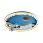 Zuma Line FOCUS MX4020-1-DWD Plafondlamp 1x42W/LED 3000K|5700K 4900lm IP20