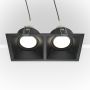 Maytoni DOT DL029-2-02B Inbouwspot 2x50W/GU10 IP20